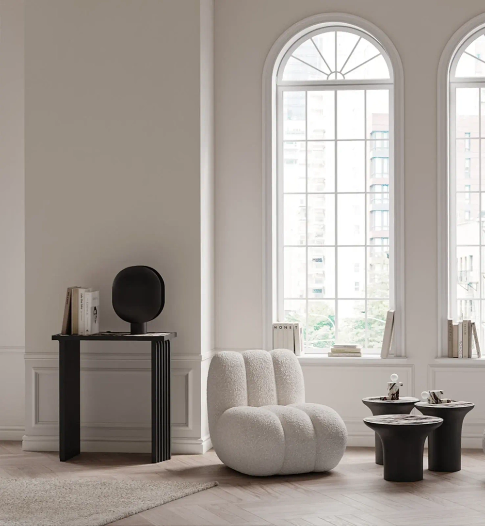 Лампа 101 Copenhagen Clam Table Lamp - Burned Black