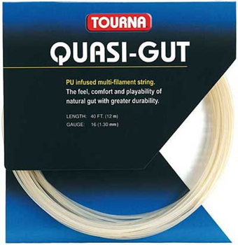 Теннисные струны Tourna Quasi-Gut (12 m) - натуральные