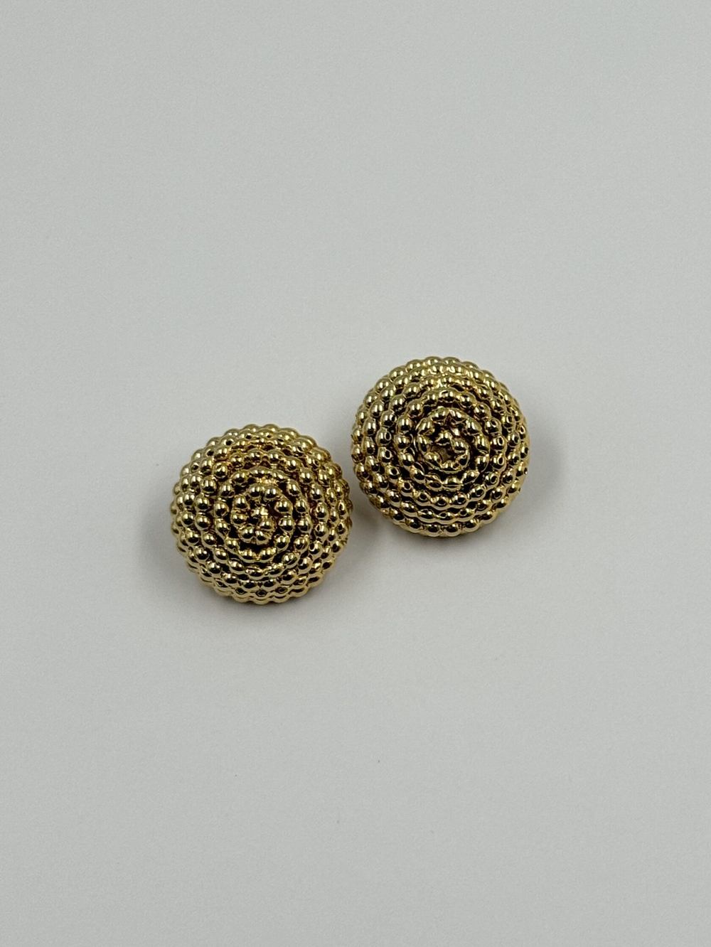 Клипсы круглые фактурные