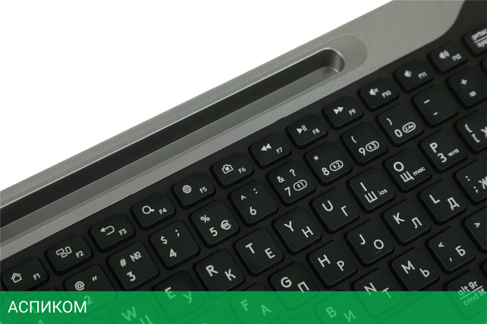 Клавиатура A4Tech Fstyler черный/серый (FBK25)