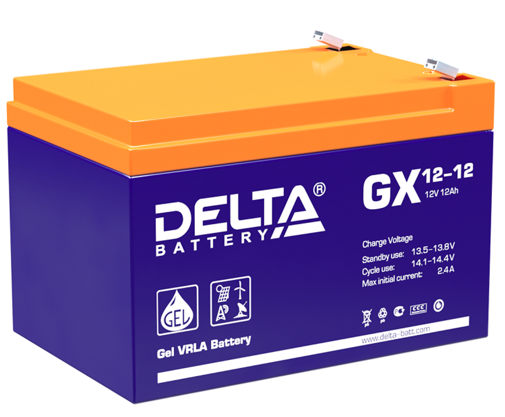 Батарея  Delta GX 12-12