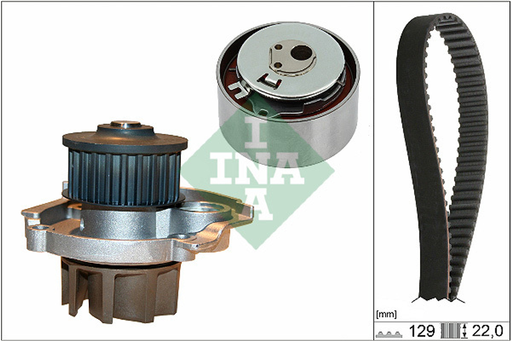 INA - 530046230-INA - Water Pump & Timing Belt Set - &lt;&lt; PROVJERITE LISTU DIJELOVA NA TIPKU ISPOD KATALOSKOG BROJA
