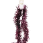 Мишура «Сияющая роскошь» 2 м 10,5 см, Бордовый