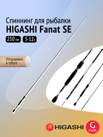 Спиннинг для рыбалки HIGASHI Fanat SE 2,1м 3-12г