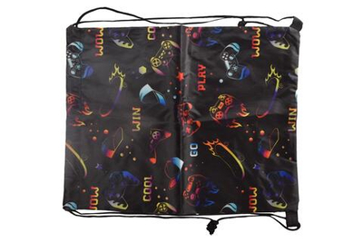 Мешок для обуви 33*40 см, для мальчиков "Pattern boys", 4 вида микс