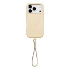 Чехол Uniq Coehl Serina Strap MagSafe для iPhone 17 Pro Milk Sand (IP6.3P(2025)-SERMMSND)