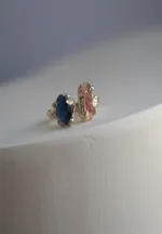 Кольцо Moon River Двойное с камнями R065