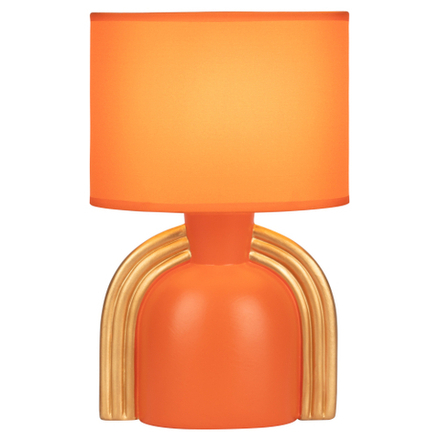 Настольная лампа Rivoli Bella 7068-501 1 * Е14 40 Вт керамика оранжевая