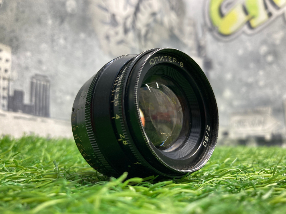 Юпитер-8 2/50mm Черный