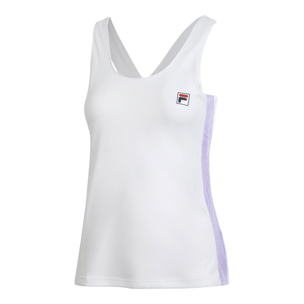 Женская теннисная майка Fila Sera Tank Top Women - White, Lilac