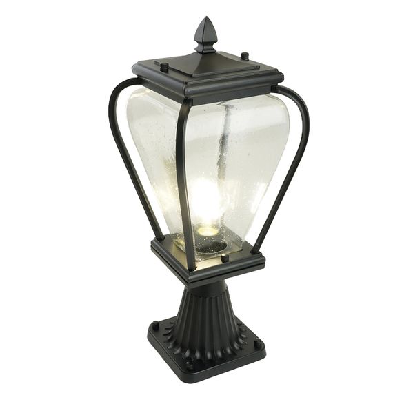 Светильник садово-парковый Feron PL744 на постамент 60W 230V E27, черный 51275