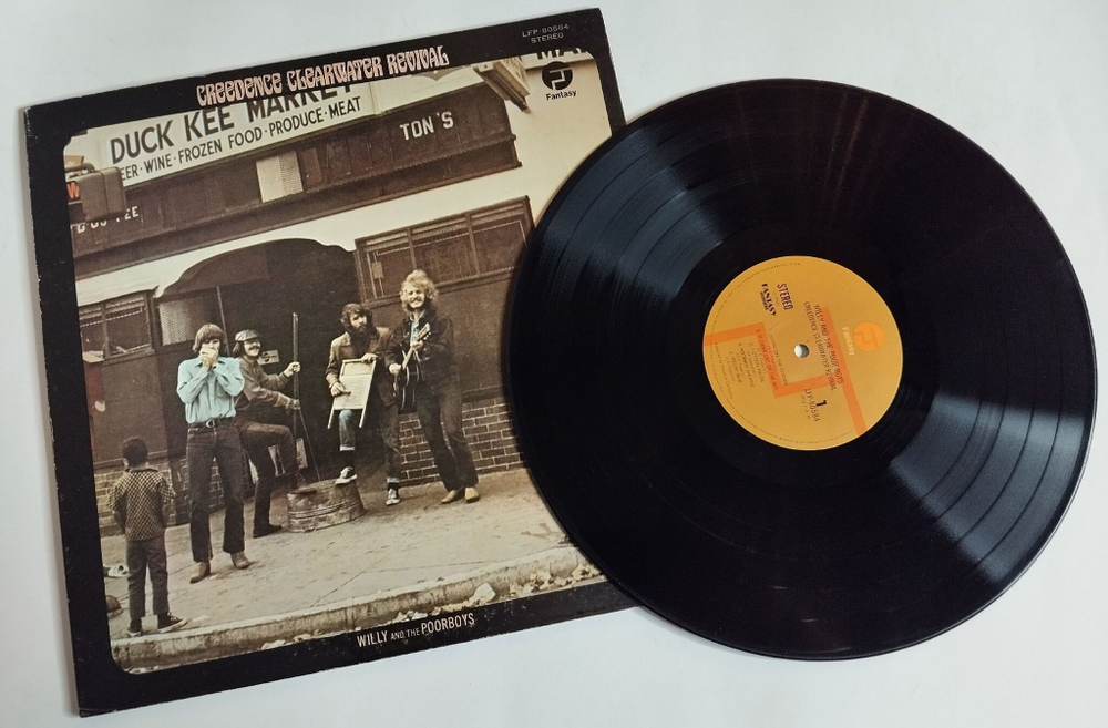 Винтажная виниловая пластинка LP Creedence Clearwater Revival Willy And The Poor Boys (Japan 1972) (No Obi)