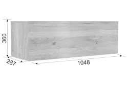 Шкаф навесной "Лайк" (Дуб Мария)