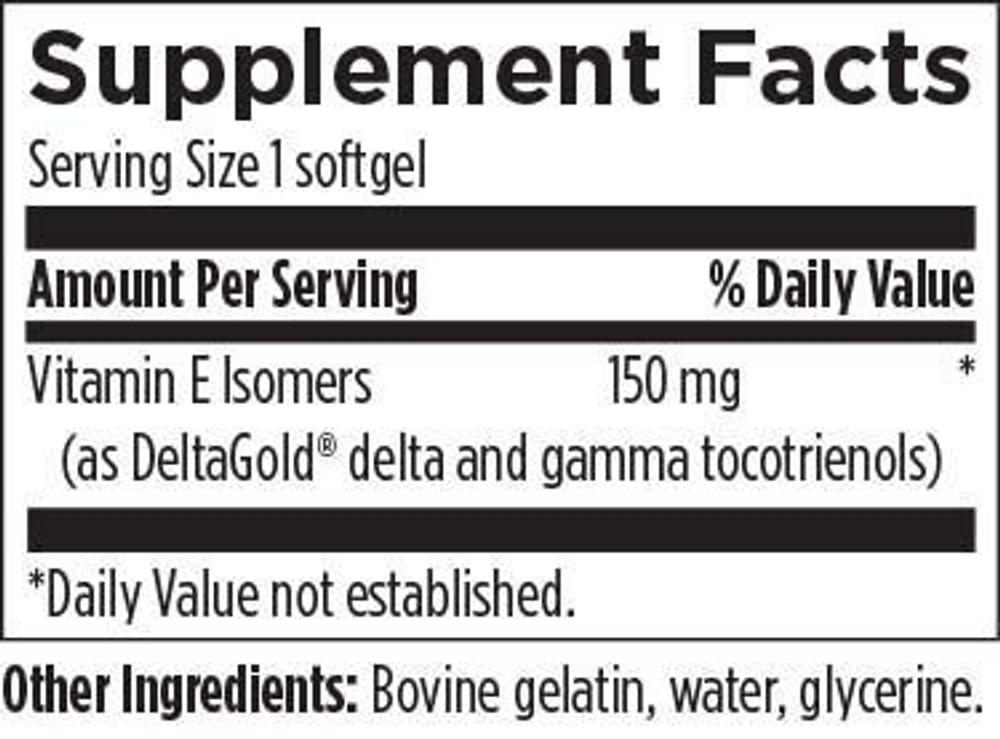 Designs For Health - ANT15L - Annatto-E 150 60 softgels