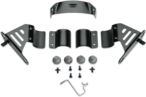 57001249 КРОНШТЕЙН КРЕПЛЕНИЯ ПЕРЕДНЕГО ОБТЕКАТЕЛЯ,В КОМПЛЕКТЕ С КРЕПЕЖНЫМ ЭЛЕМЕНТОМ, СТАЛЬ, ШТАМПОВКА