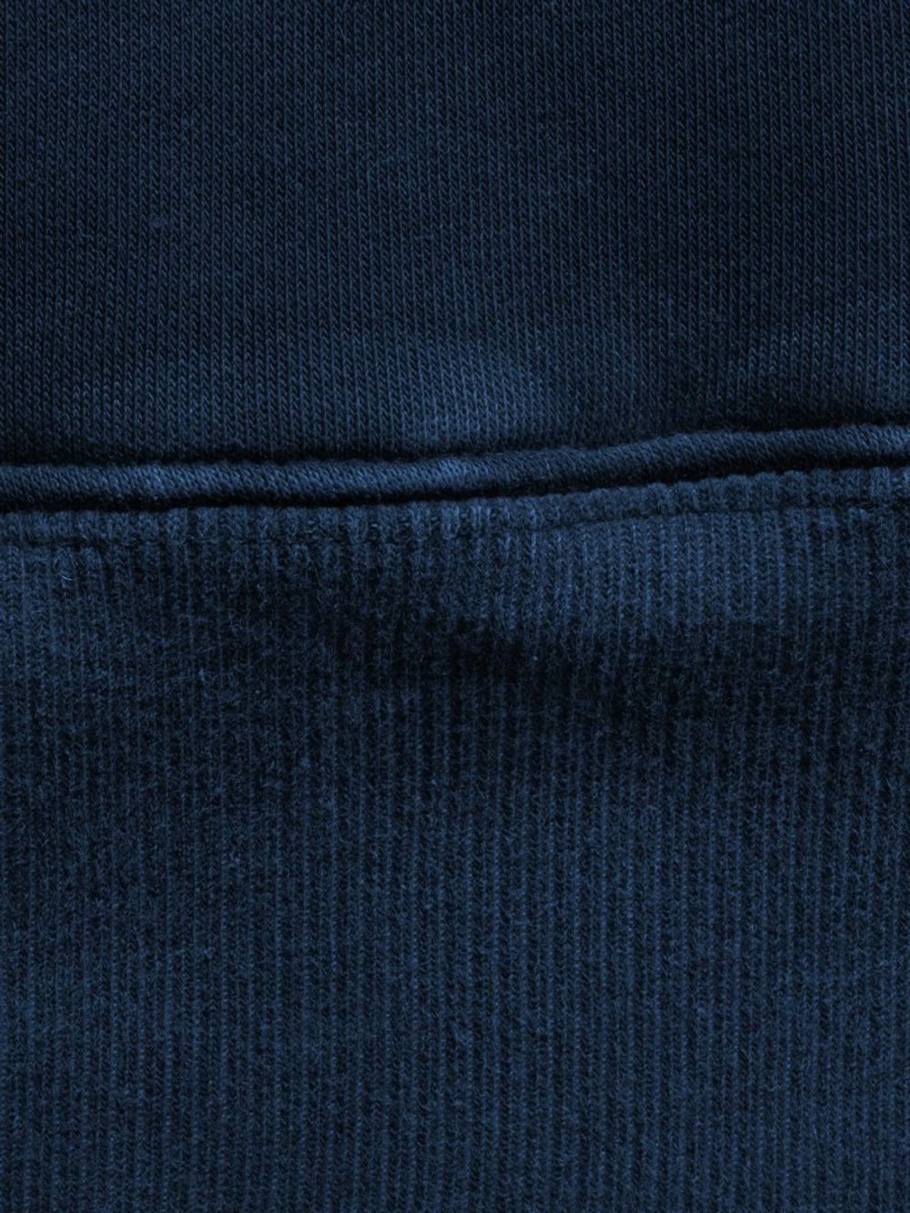 Худи Hardlunch garment dye синий