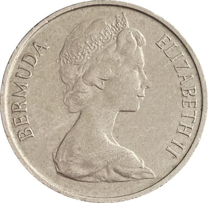 5 центов 1970-1985 Бермуды XF