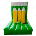 Надувная командная игра "Кольцеброс- карандаш"