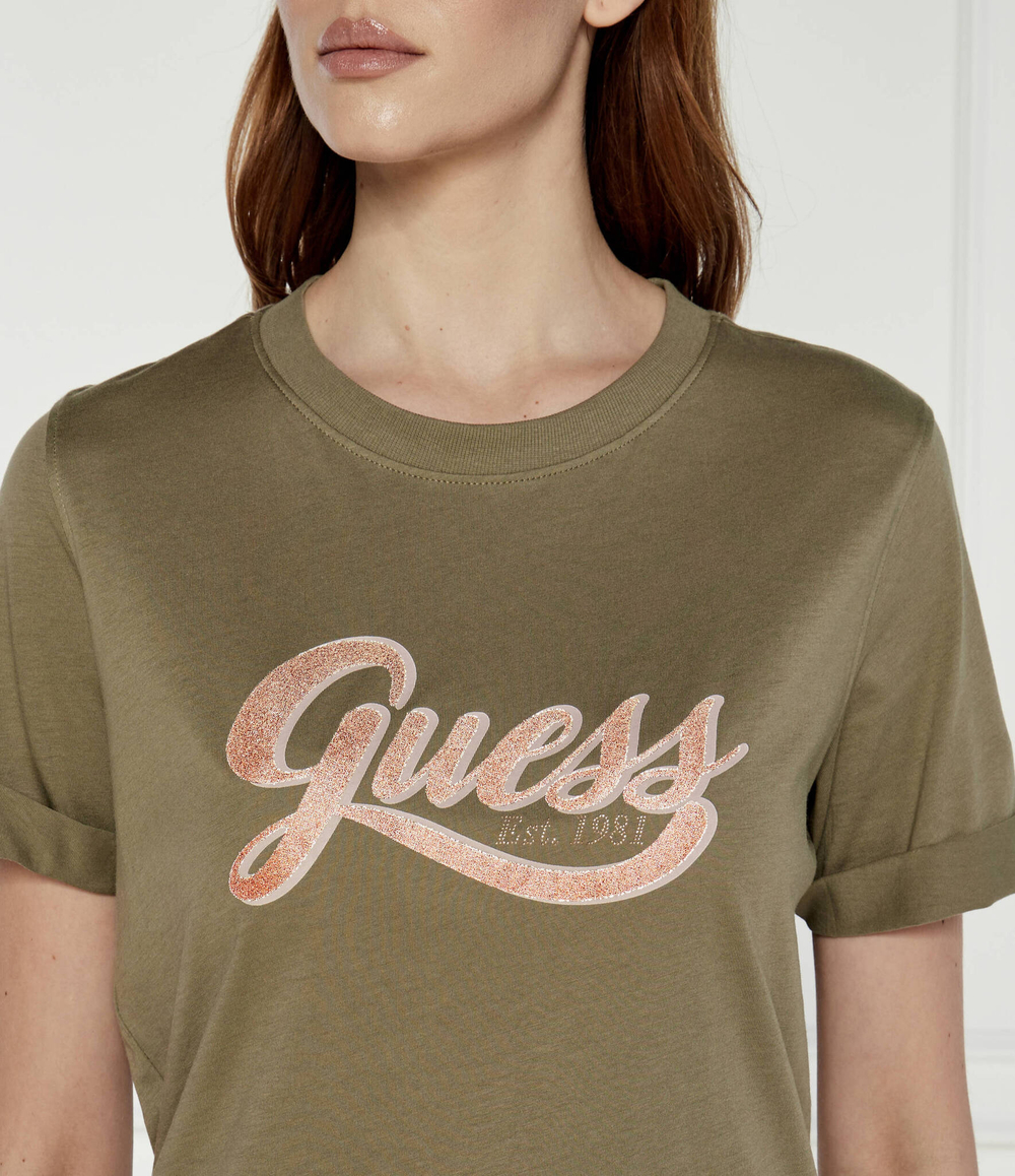 Футболка GUESS - хаки(W4YI09 JA914)