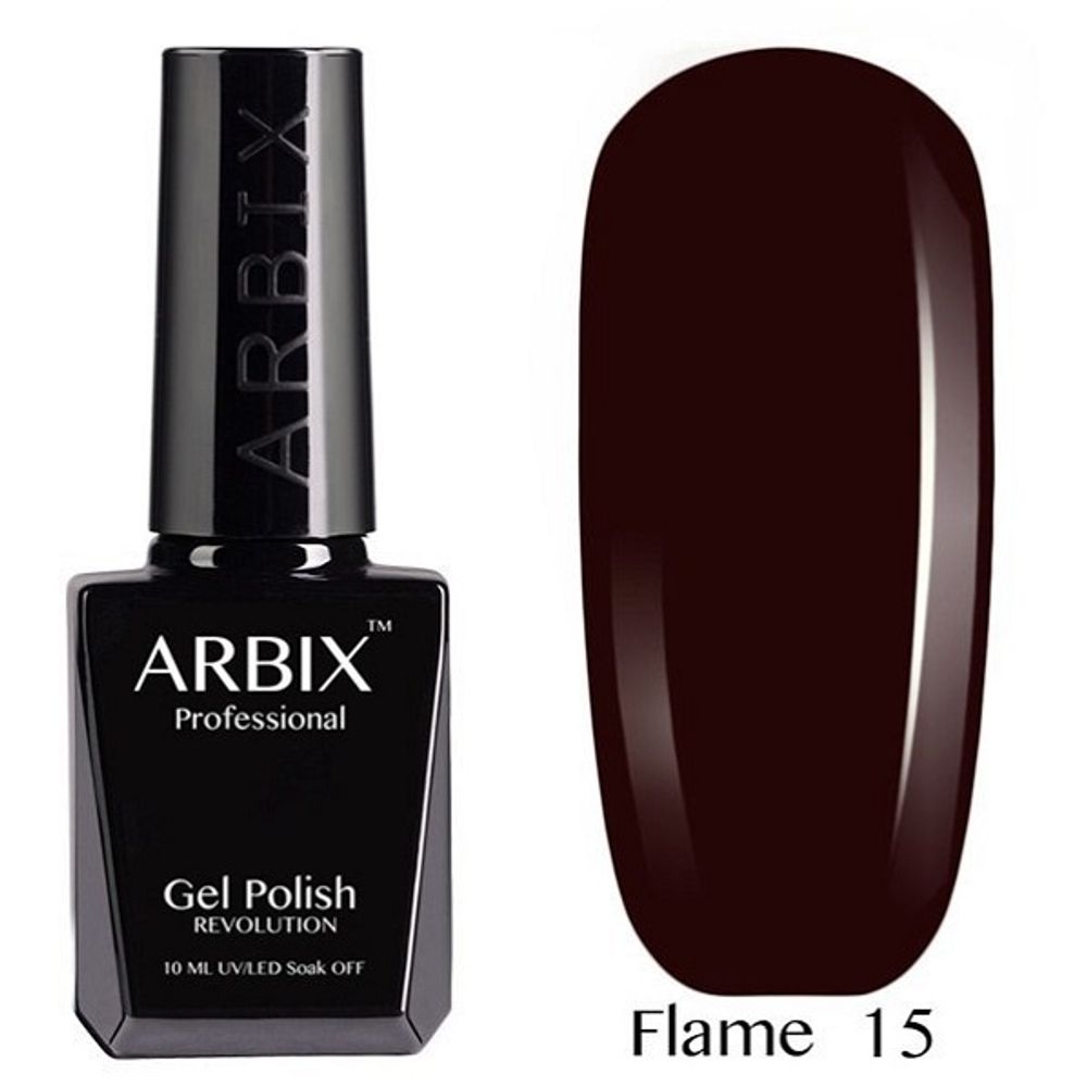 Arbix гель лак Flame,Самба №15
