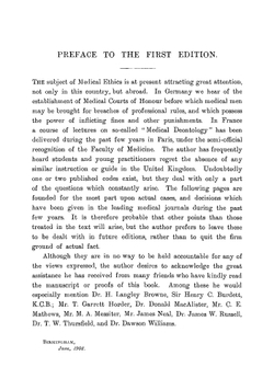 Medical Ethics: A Guide to Professional Conduct | Robert Saundby