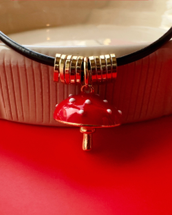 Кожаный шнурок Мухомор