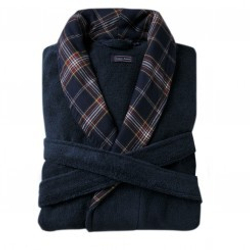 Халат махровый L'appartement Oxford синий