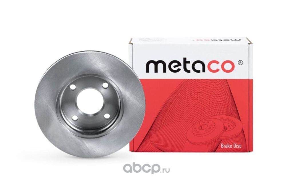 Диск тормозной передний Ford Focus I Fusion Mazda 2 (258x22) (METACO)