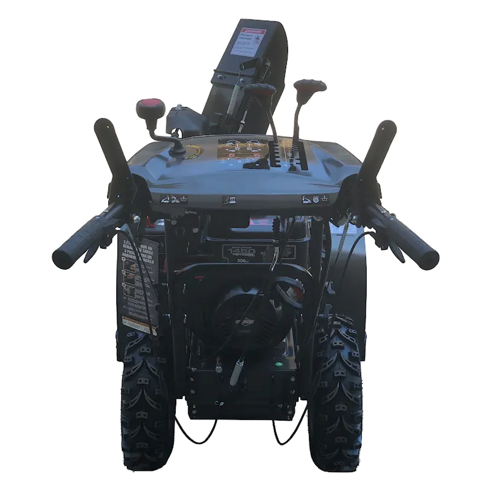 EVOline SBG 760 BE бензиновый снегоуборщик 10 л.с, ковш 76 см, выброс 15 м, 6 вперед/2 назад