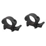 Кольца быстросъемные Vector Optics D25,4мм, стальные, Weaver, низкие, H17мм (SCSR-01P) рычажные