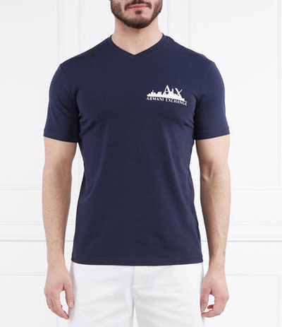 Футболка Armani Exchange - темно-синий(3RZTBS ZJAAZ)