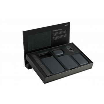Подарочный набор из 6 аксессуаров Pitaka, черный