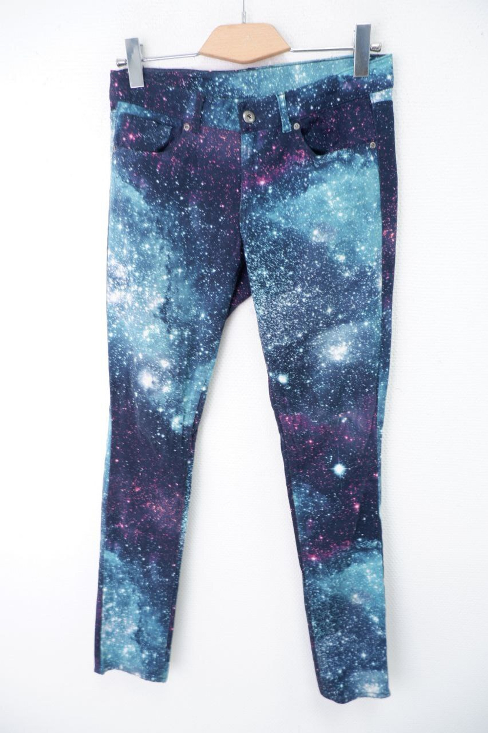 Брюки H&M с принтом 44 размер