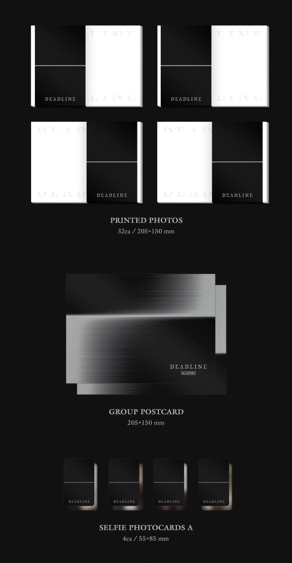 Альбом BLACKPINK - DEADLINE [GRAY ver.]