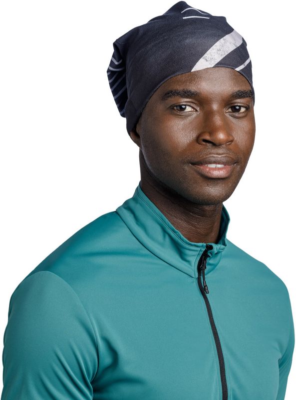 Повязка на голову спортивная Buff Headband CoolNet Lenir Night Blue Фото 5