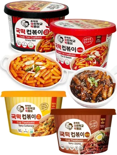 Токпокки в соусе ассорти вкусов CupBokki 4 шт