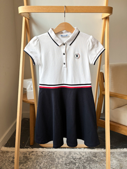 Хлопковое платье поло Jacadi , 110