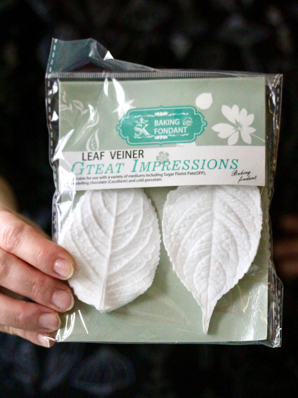 Молд силиконовый лист Гортензии 6,2*10,7см /универсальная фактурная форма для Розы и Гортензии из полимерной глины, холодного фарфора, самозатвердевающих масс, воска и фоамирана