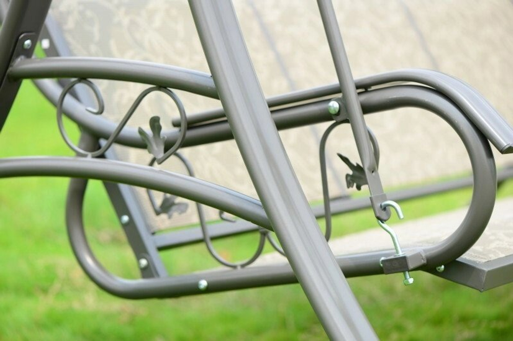 Садовые качели Arabo, серый