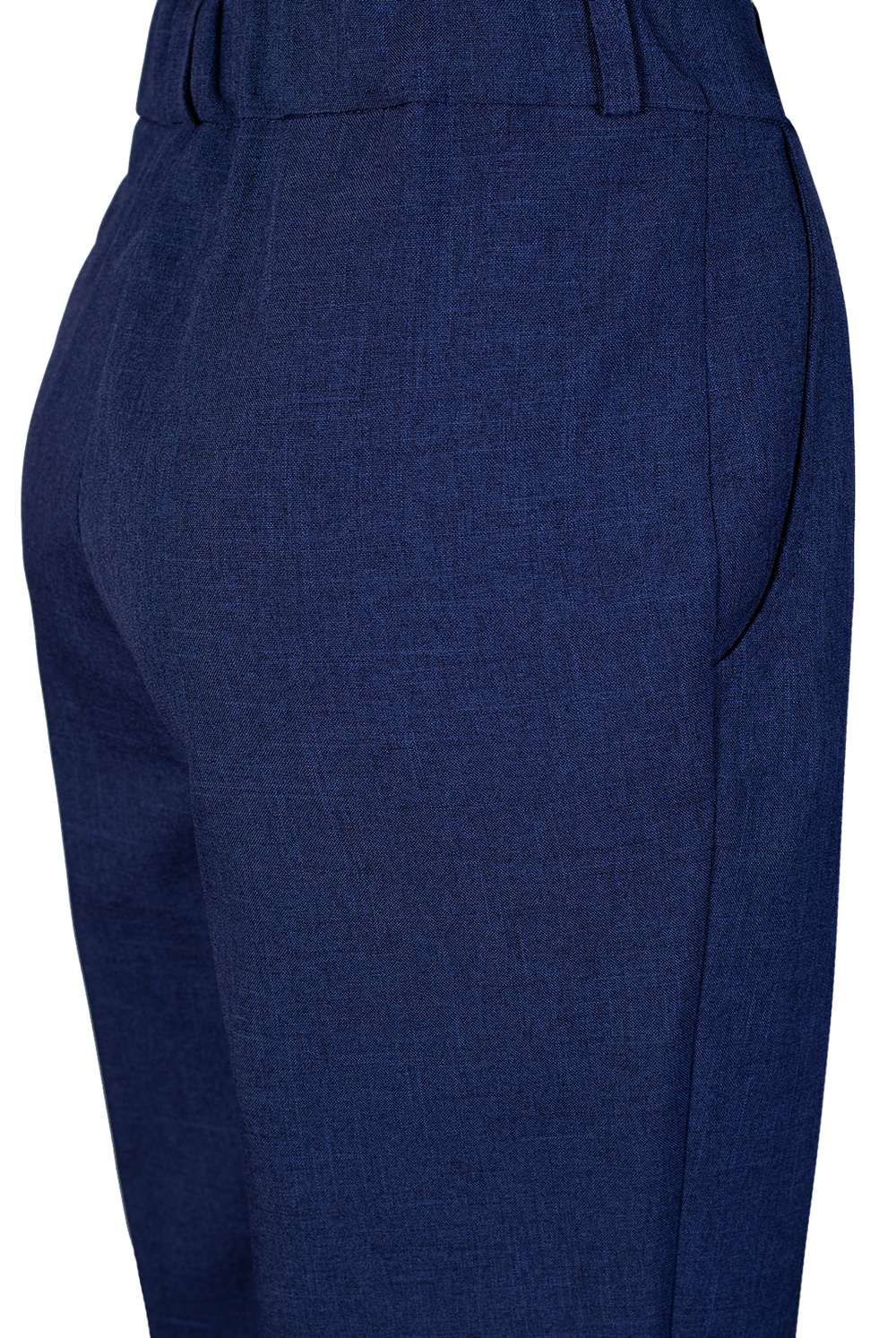 Брюки женские 2757АПА, темно-синий #38ТС022757АПА