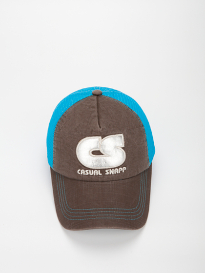 Бейсболка Snapp CS - CASUAL SNAPP (коричневый/бирюзовый)