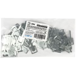 Скоба металлическая ЭРА SMK-KK-25-100-MP монтажная кабельная прямой монтаж 25мм 100шт