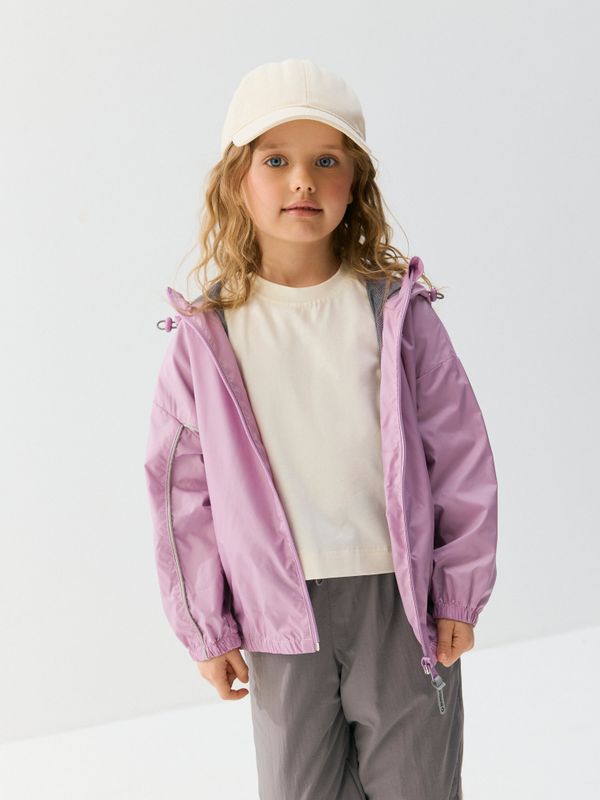 Ветровка на сетчатой подкладке 