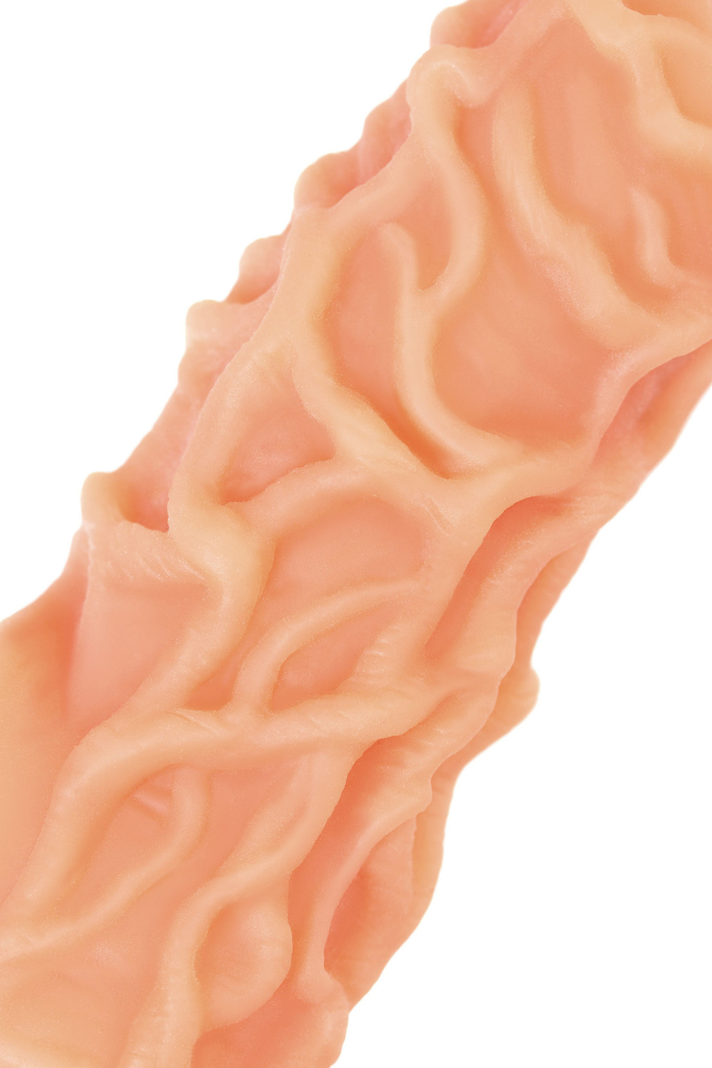 Насадка Kokos с дополнительной стимуляцией телесная 12 см