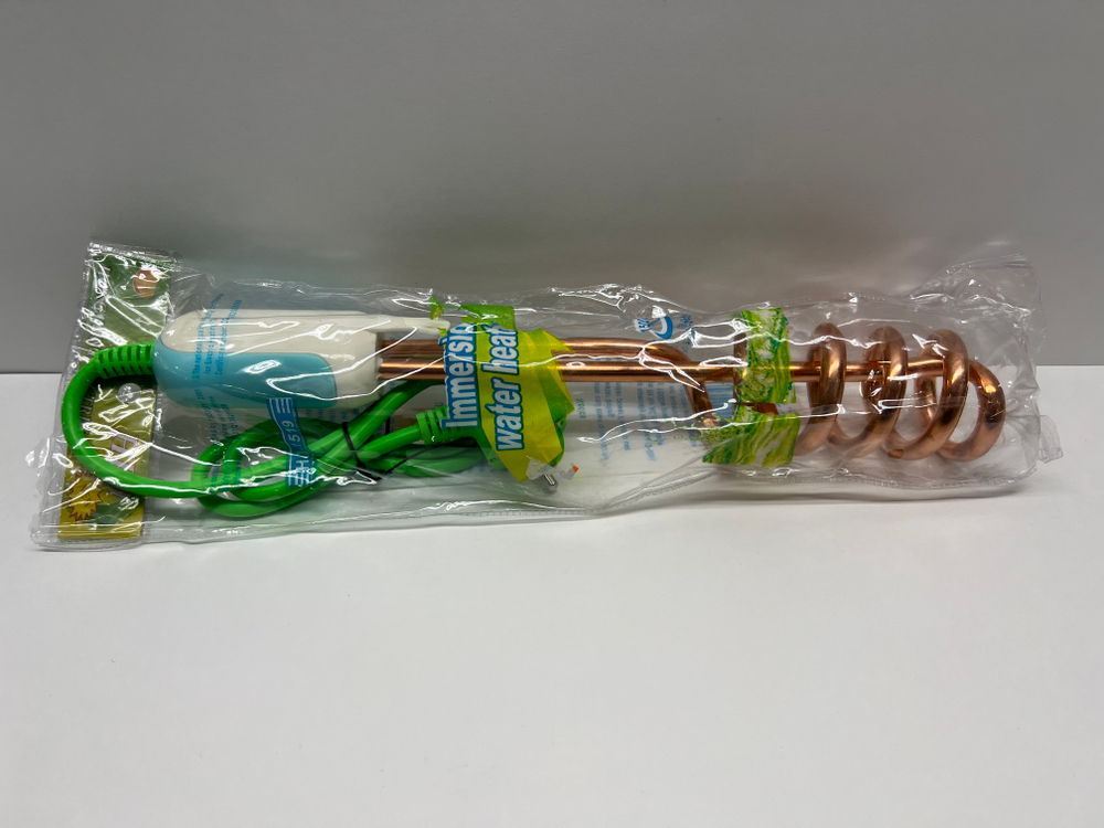 Кипятильник HJ-1519, 1500W, 220V-240V, зеленый + голубой (за 1 шт.)