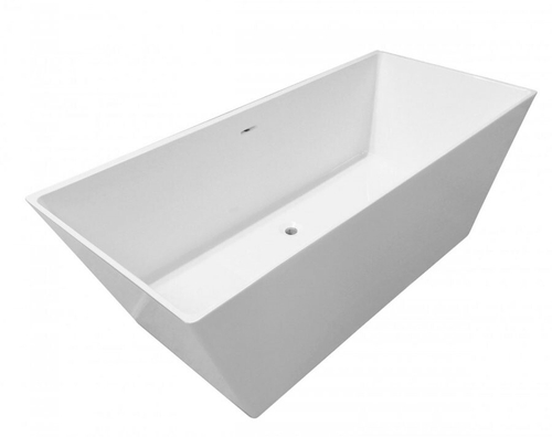 Ванна из литьевого мрамора Эстет Манхэттен 175х77 белая, ФР-00006566