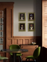 Картина в винтажной раме "Botanic" 25*32 см