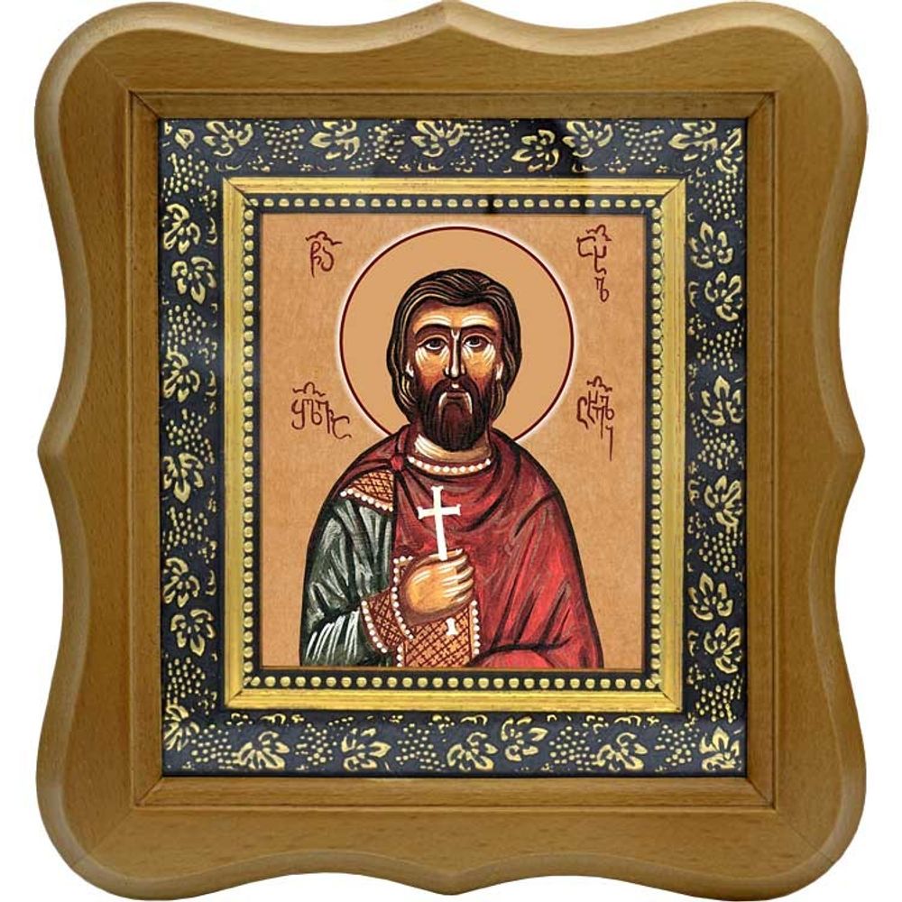 Шалва Ахалцихский мученик. Икона на холсте.