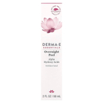 DERMA E, ночной пилинг, эксфолиант для лица, 60 мл (2 жидк. унции)