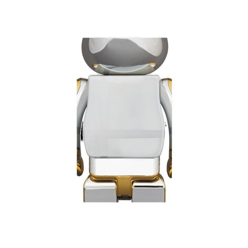 Дизайнерские игрушки BE@RBRICK MEDICOM TOY PLUS GOLD CHROME Ver., GOLD-CHROMEVer